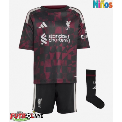 Camiseta Liverpool Alexis Mac Allister #10 Tercera Equipación para niños 2026-27 manga corta (+ pantalones cortos)